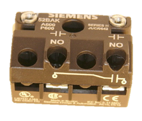 Siemens Industrial Controls 52BAK Contactor Block