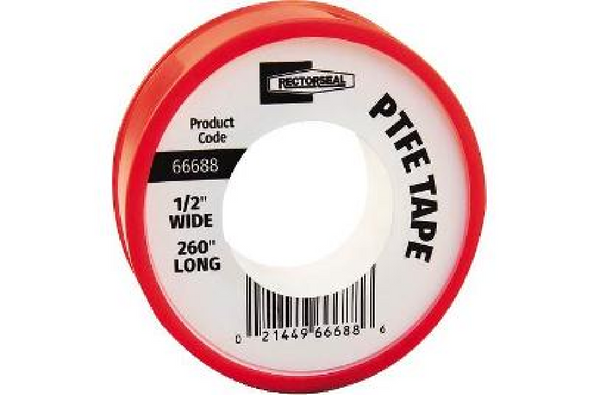 Rectorseal 66688 1/2"X260" TFE Tape