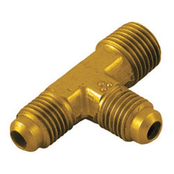 JB T3-4B 1/4 x 1/4 x 1/4 Brass Tee